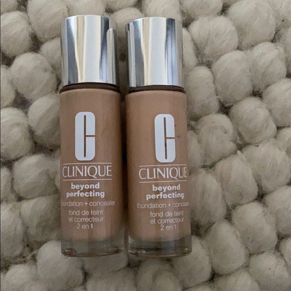 Two bottles Clinique beyond perfecting